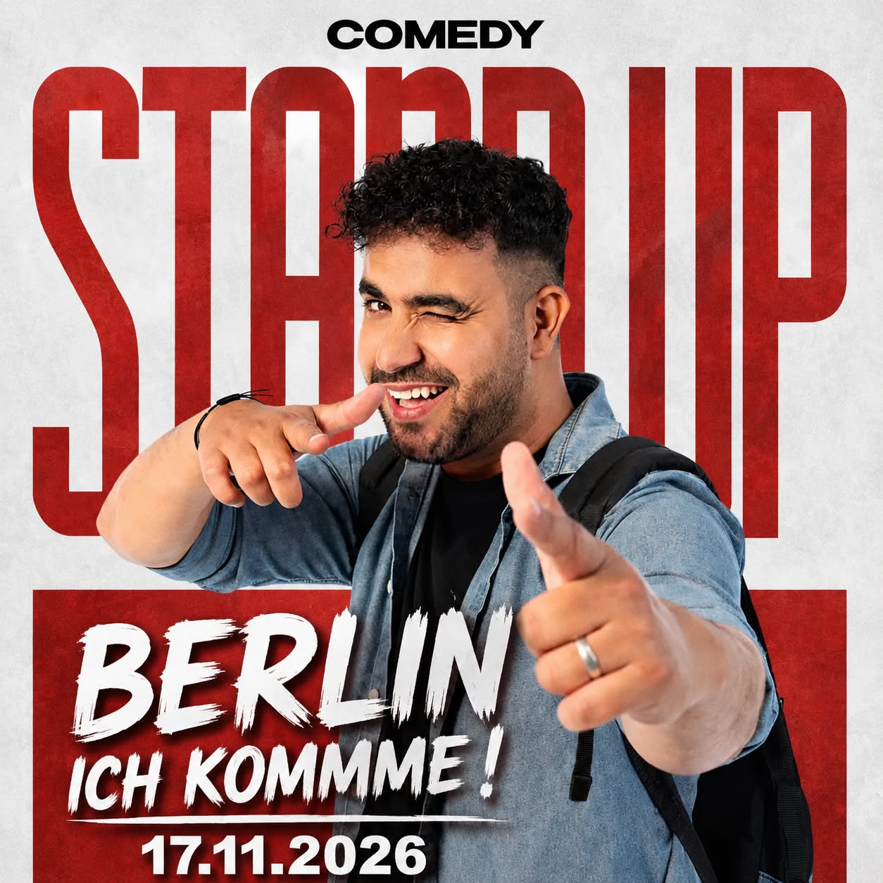 Amjad – Lachen verbreiten. Angst vermeiden.