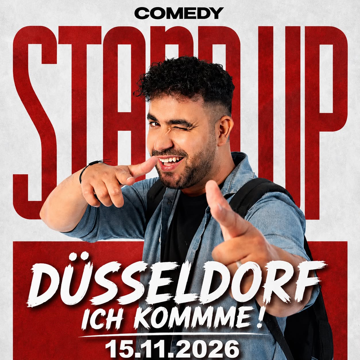 Amjad – Lachen verbreiten. Angst vermeiden.